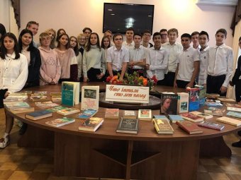 ТЮЗ на Литературном вечере в библиотеке им. Н. К. Крупской