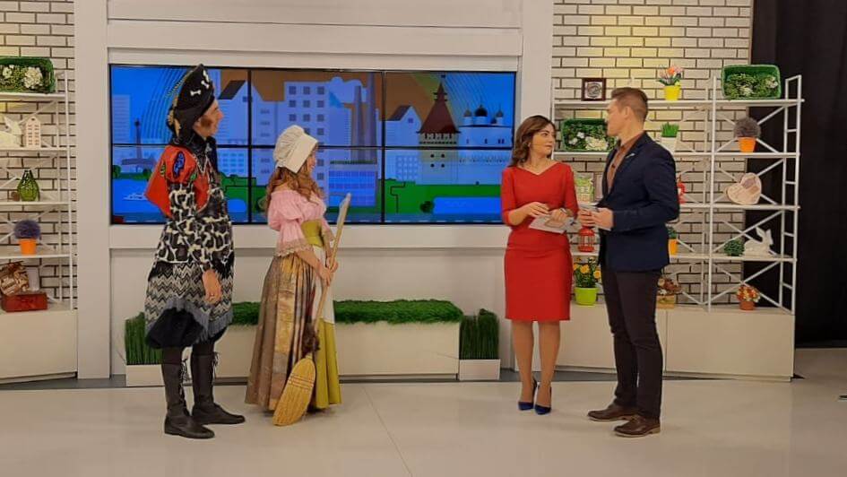 Астраханский ТЮЗ в гостях у телепередачи «Всем подъём»