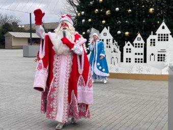 Новогодняя интермедия в Астраханском кремле.