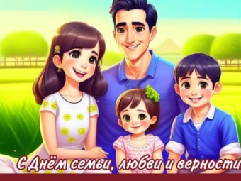 С Днём семьи, любви и верности!