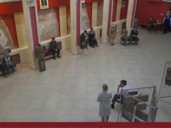 Сегодня в нашем театре прошли мероприятия, приуроченные к празднованию 80-летия Победы