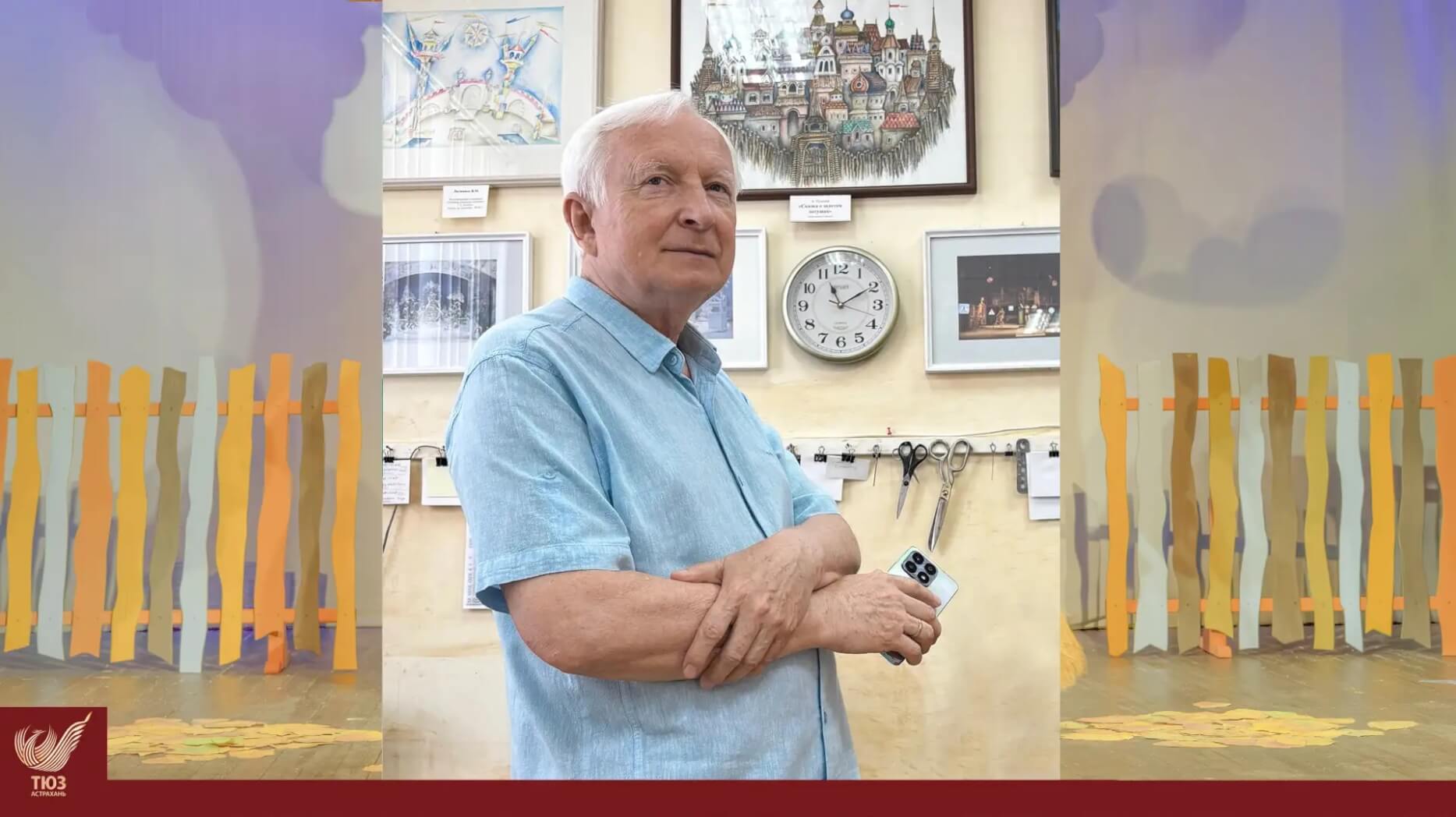 Валерий Литвинов — художник сценограф спектакля «Три поросёнка»